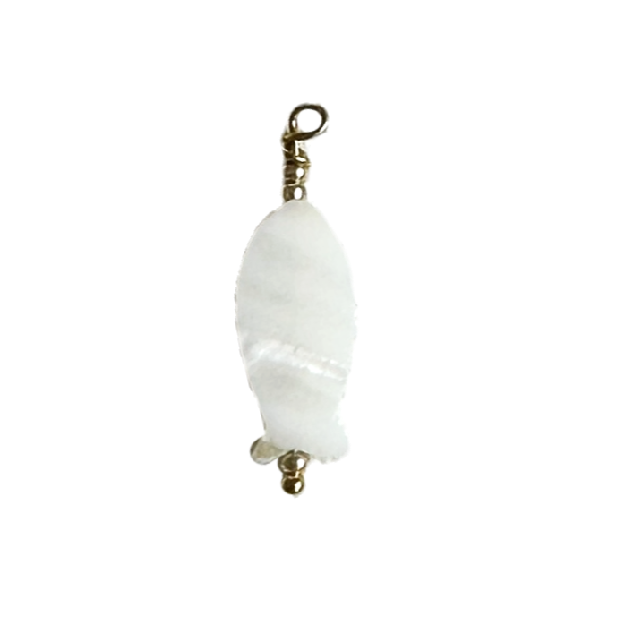 Animal Fish Baby Shell Small Charm | Charm Bar – La Maison Angelique