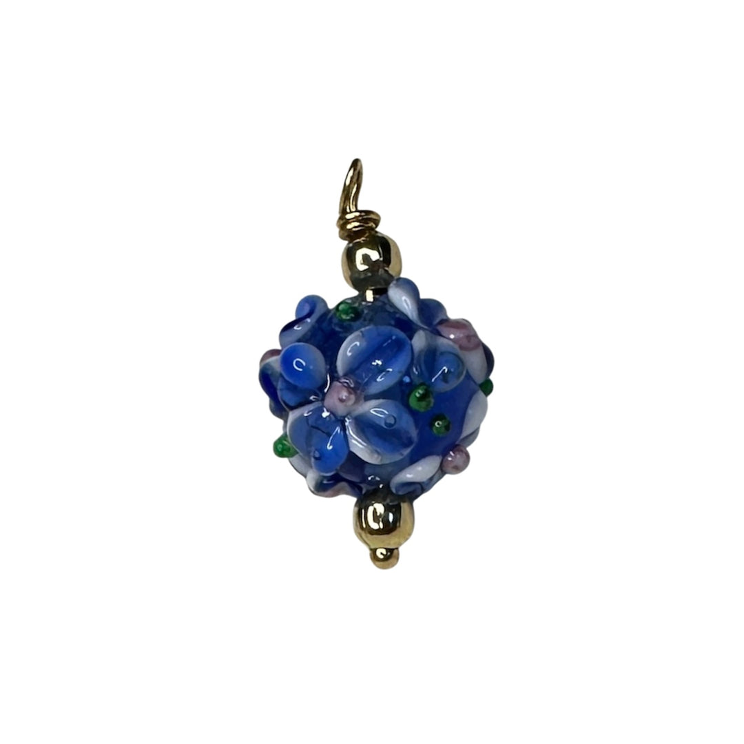 BEAD FLOWER PEARL GLASS SMALL