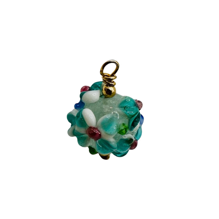 BEAD FLOWER PEARL GLASS SMALL