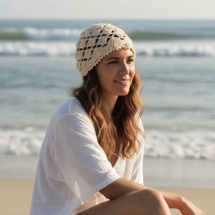 Crochet Lace Hat