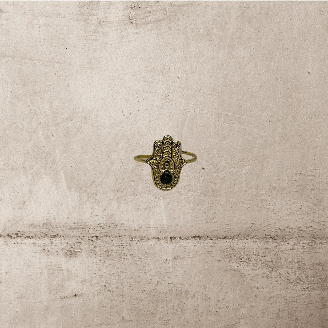 FATIMA BLACK RING