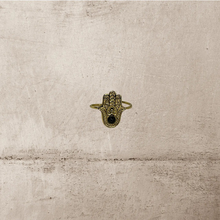 FATIMA BLACK RING