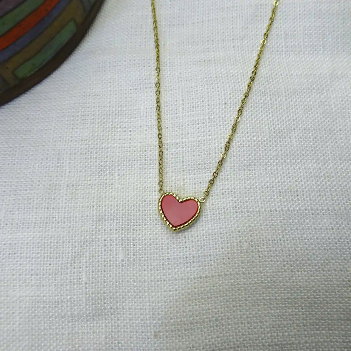 HABIBI NECKLACE RED
