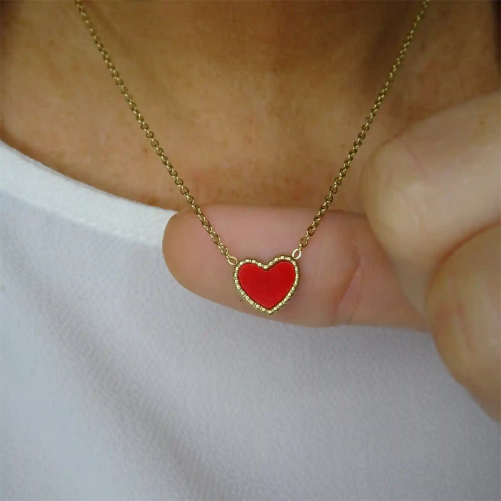 HABIBI NECKLACE RED