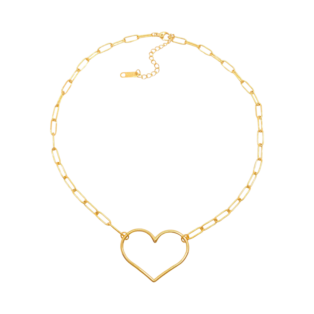 HEART GOLDEN NECKLACE