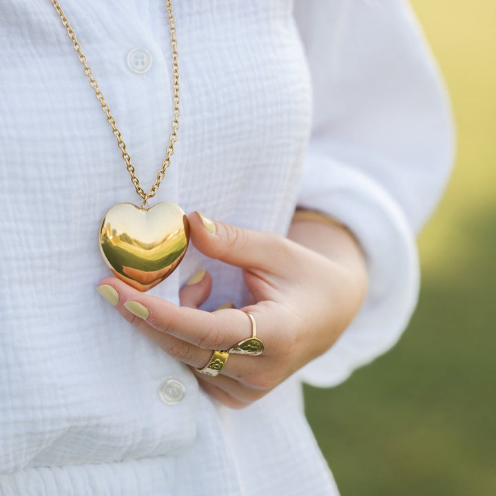 HEARTBEAT LONG NECKLACE