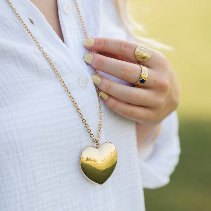 HEARTBEAT LONG NECKLACE