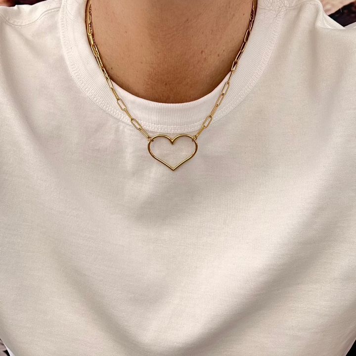 HEART GOLDEN NECKLACE
