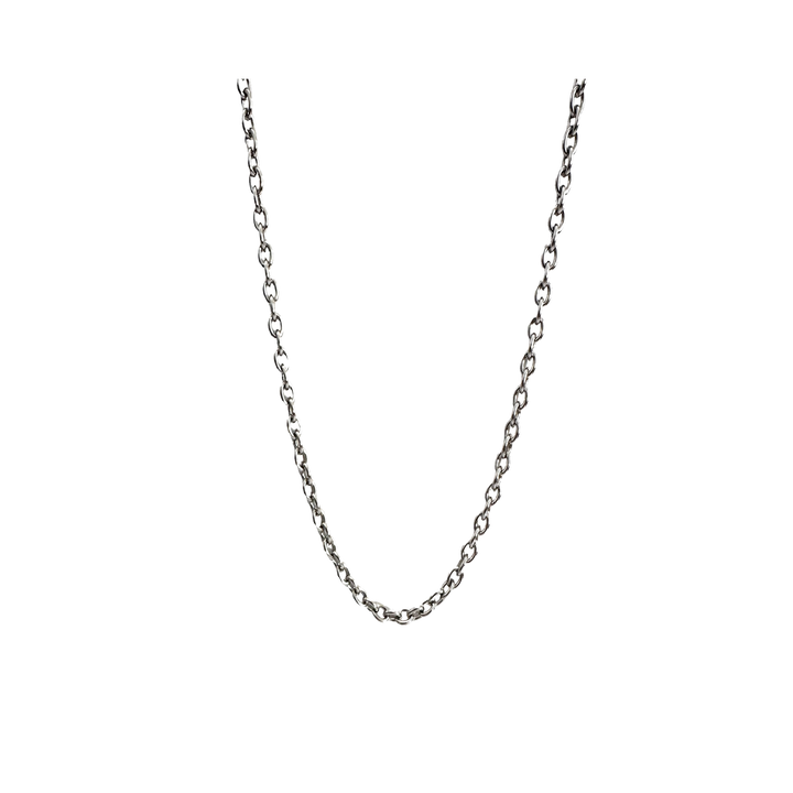 KAOLA LONG SILVER NECKLACE