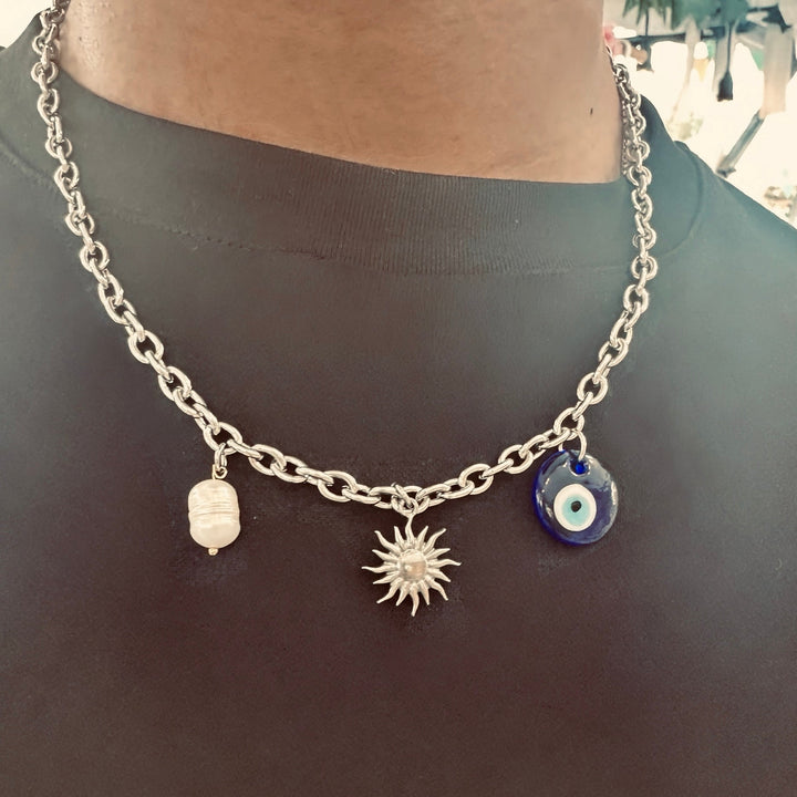 KAOLA SILVER NECKLACE