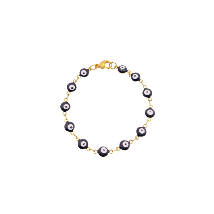 LOLOTTE GOLD BLACK BRACELET
