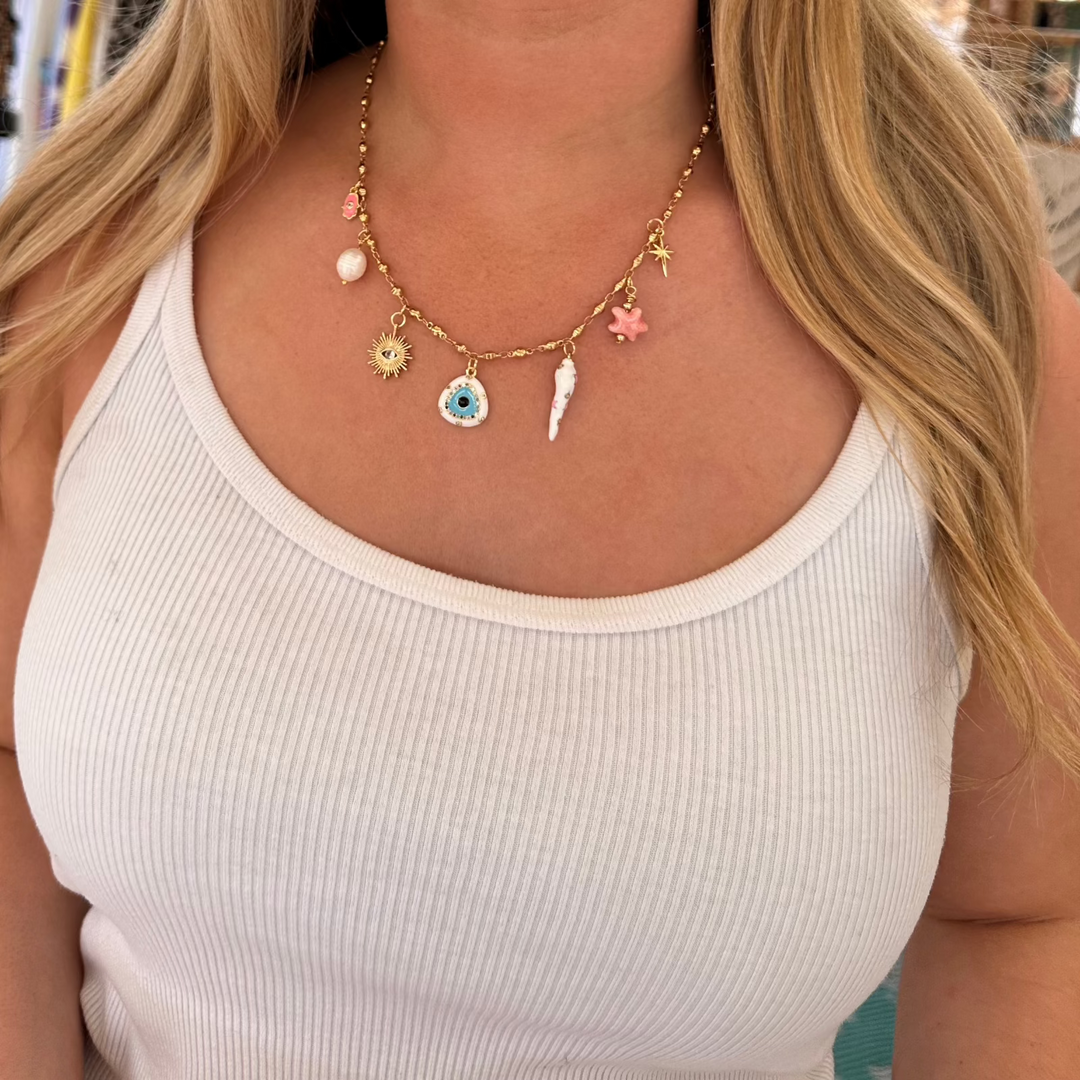 LOUISIANA GOLDEN NECKLACE