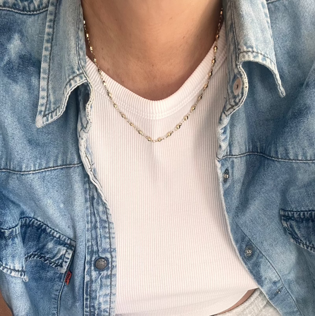 LOUISIANA GOLDEN NECKLACE