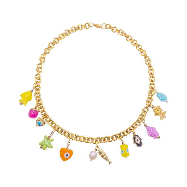 MINOUSH ARLEQUIN NECKLACE