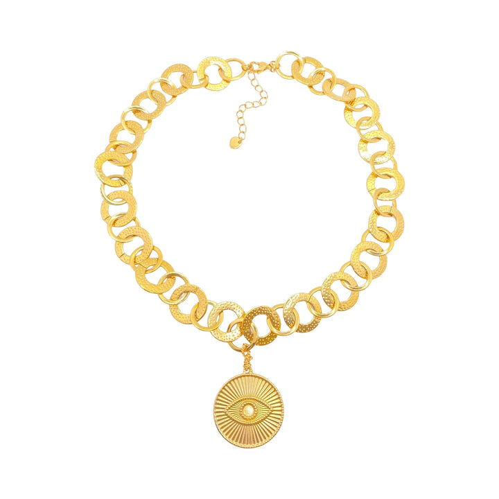 MINOUSH JUST AN EYE NECKLACE
