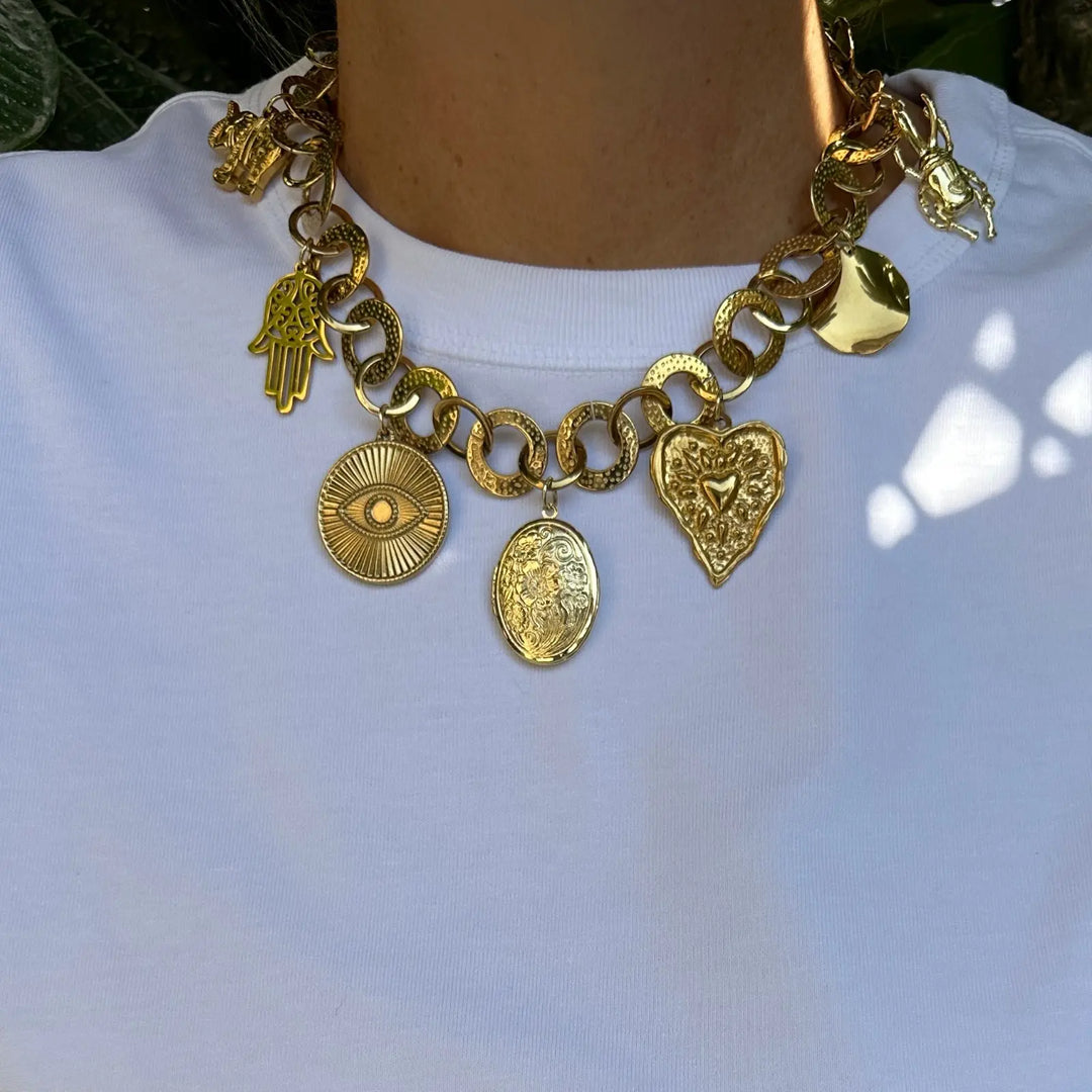 MINOUSH GOLDWOMAN NECKLACE