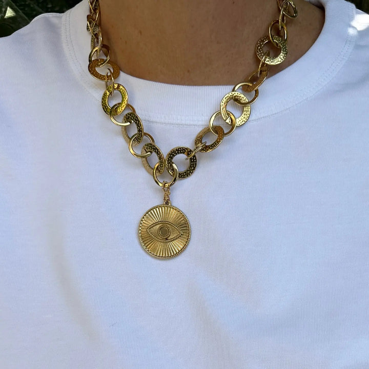 MINOUSH JUST AN EYE NECKLACE