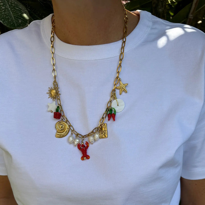 MINOUSH LOBSTER NECKLACE