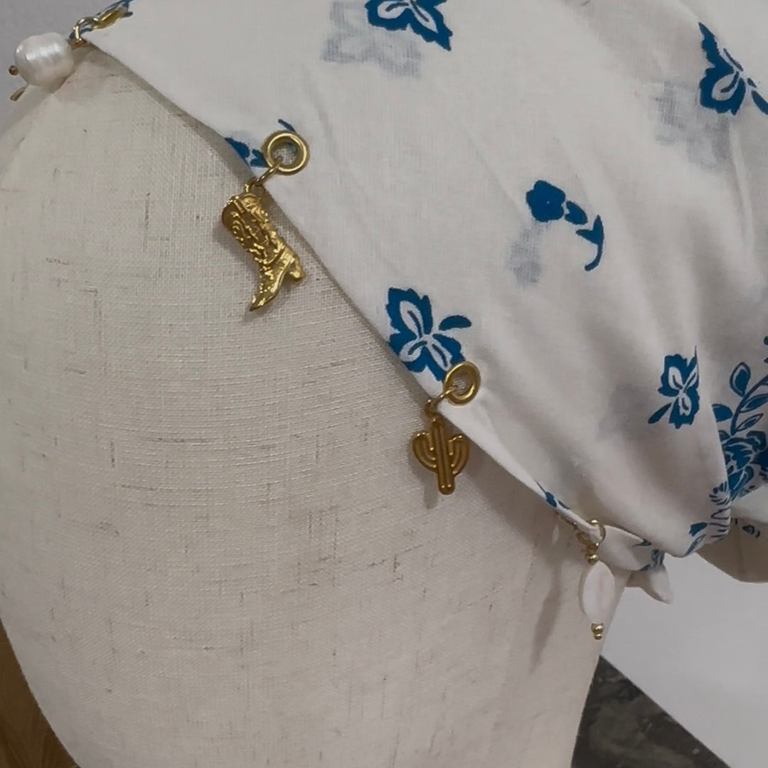 Hair Bandanas Dubai | Personalized Hair Scarves with Charms