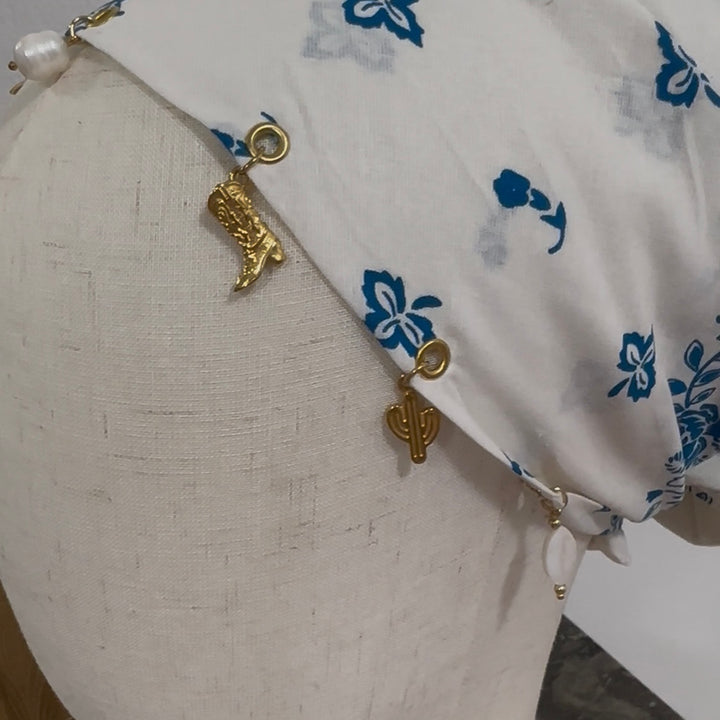 Hair Bandanas Dubai | Personalized Hair Scarves with Charms