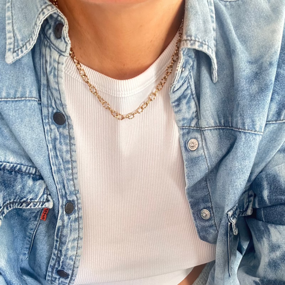 ORNELLA GOLD NECKLACE
