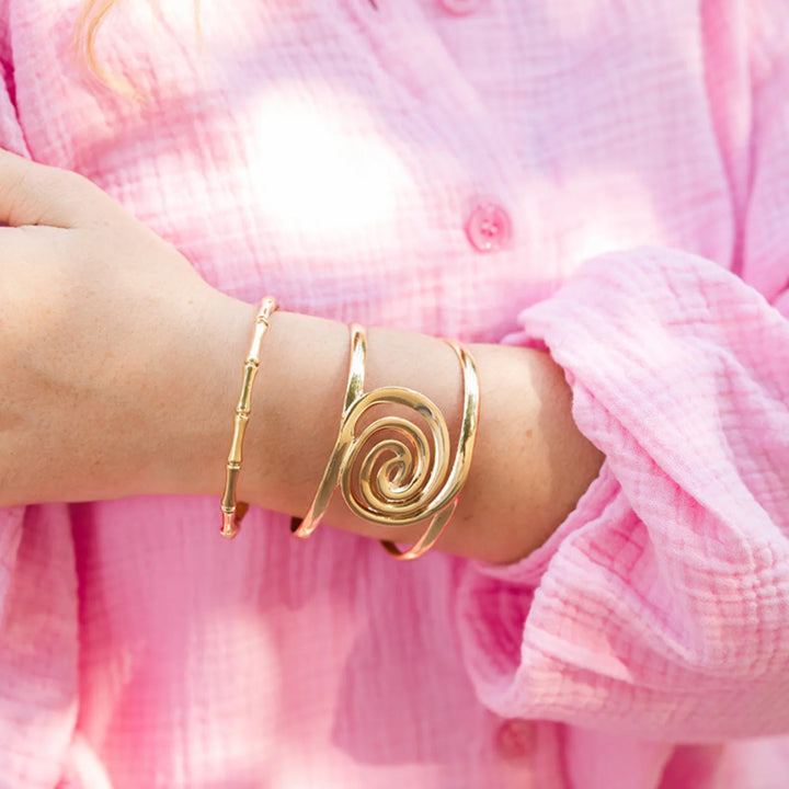 SNAIL BANGLE BRACELET