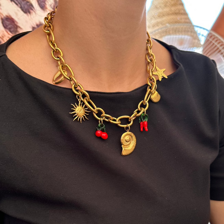 SURIN GOLDEN NECKLACE